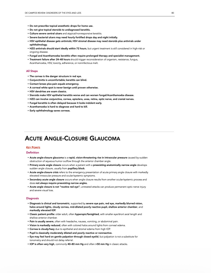 Disorders of the Eyes and Lids