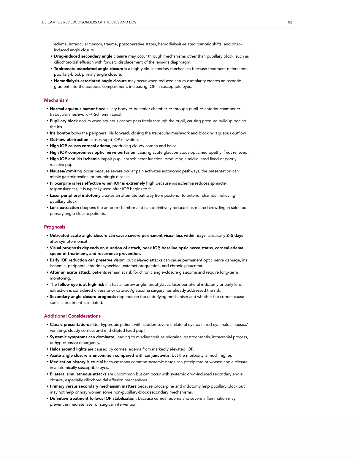 Disorders of the Eyes and Lids