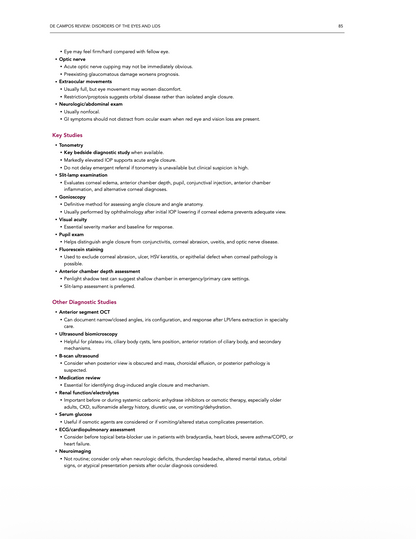 Disorders of the Eyes and Lids