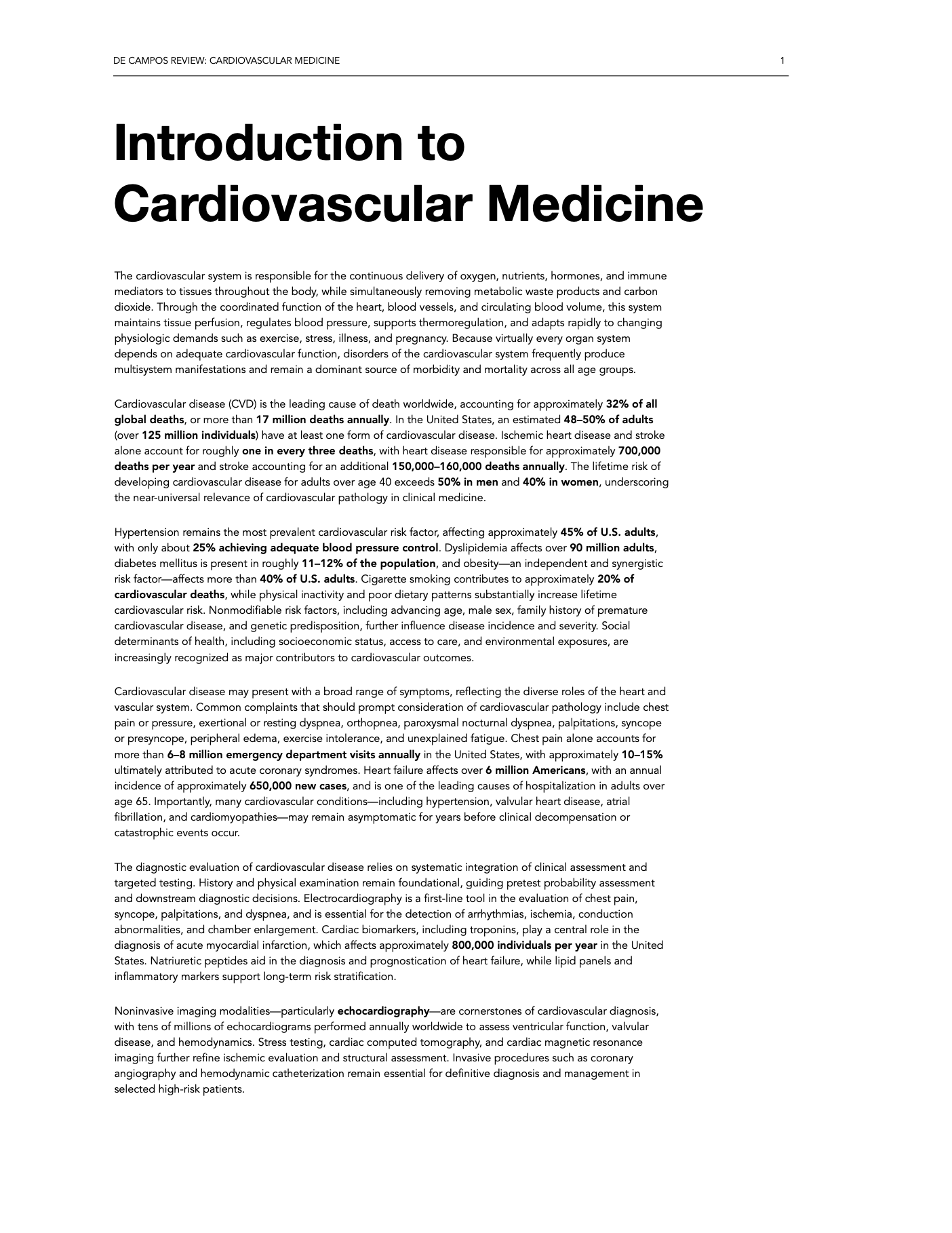 Cardiovascular Medicine
