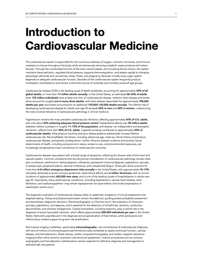Cardiovascular Medicine
